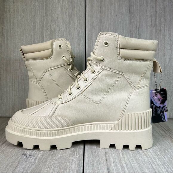 NEW Circus Sam Edelman Isabelle Lace Up Pull On Combat Boot Women’s Size 8 - Picture 2 of 11